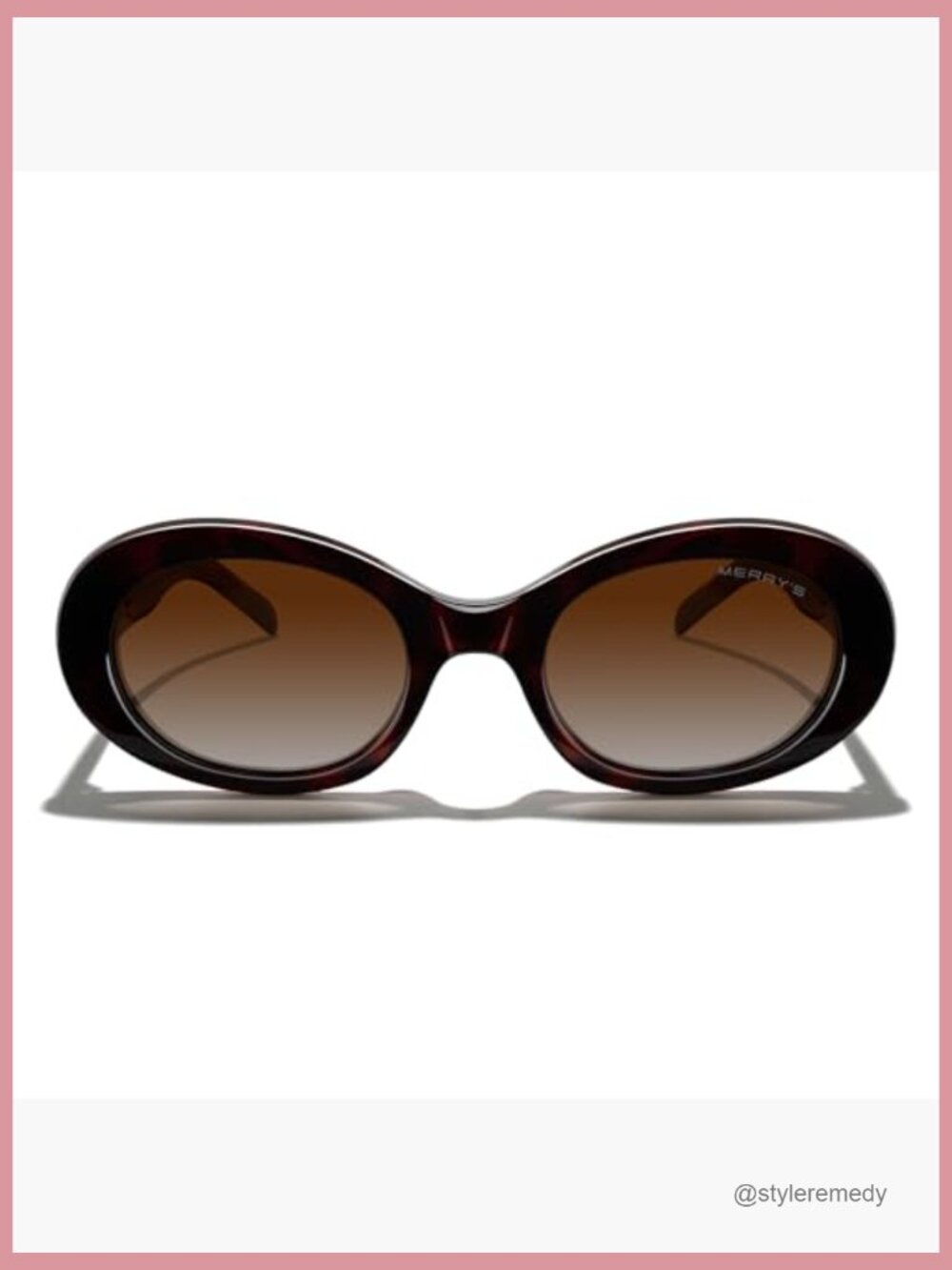 Modern Oval Round Acetate Sunglasses UV400 Polarized - Picture 2 of 7